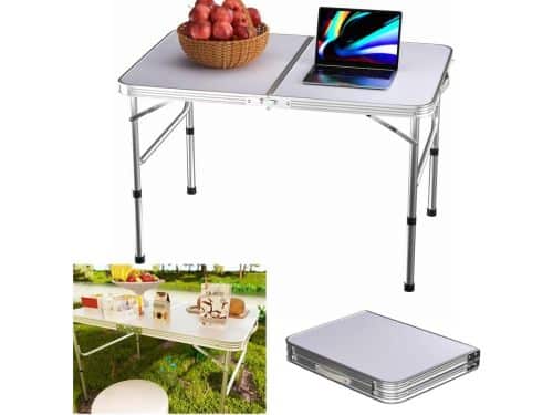 Klaptafel Aluminium - Draagbare Tafel Picknicktafel - Buiten Dineren