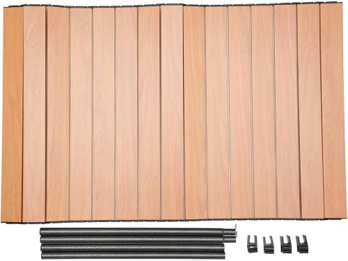Klaptafel Aluminium Hout - Draagbare Tafel - Outdoor Activiteiten