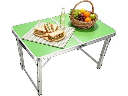 Klaptafel Aluminium - Opvouwbare Tafel - Buiten Koken - Verstelbare