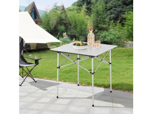 Klaptafel aluminium - Opvouwbare tafel - Buitenactiviteiten - Lichtgewicht en
