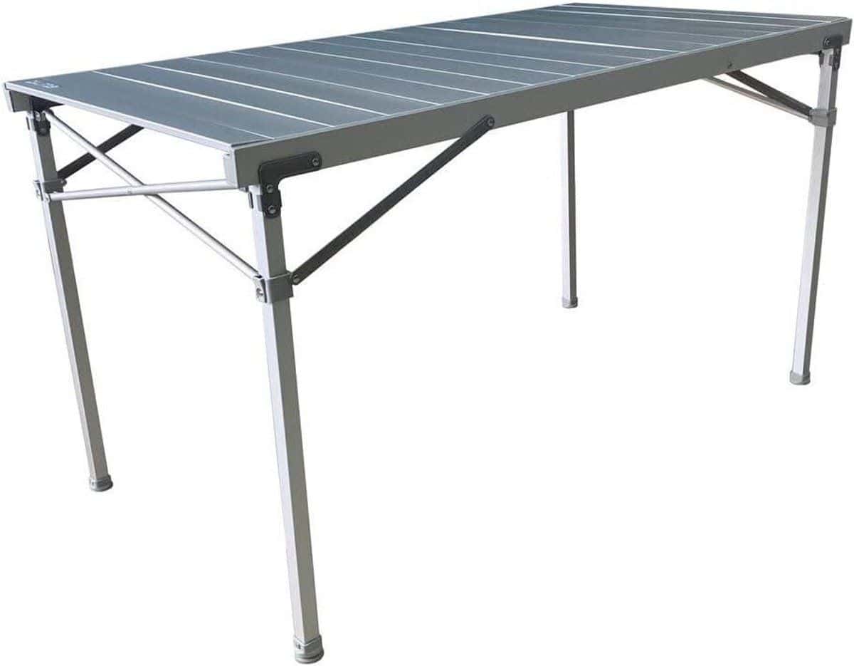 klaptafel aluminium picknicktafel buiten zitten opvouwbaar ontwerp