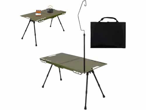 Klaptafel Aluminium - Picknicktafel Lichtgewicht - Buitenactiviteiten Genieten - Flexibele