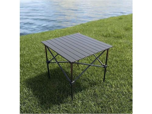 Klaptafel Aluminium - Rol-top tafel - Outdoor activiteiten - Lichtgewicht