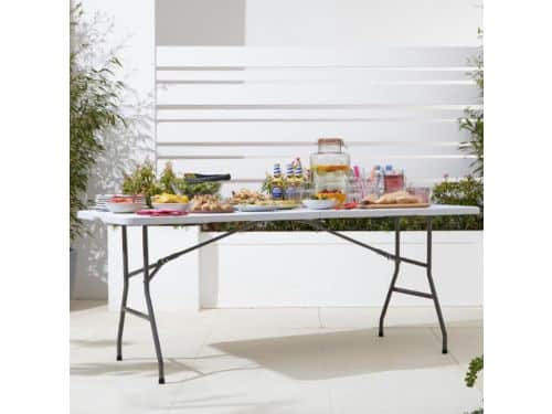 Klaptafel Aluminium - Vouwtafel Buffet - Buitenactiviteiten Organiseren - Verstelbare
