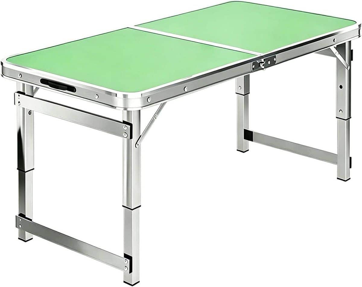 klaptafel aluminium werkbank tafel buiten koken verstelbare