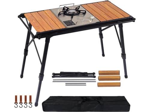 Klaptafel Aluminiumlegering - Picknicktafel Outdoor - Buitenactiviteiten Organiseren - Verstelbare