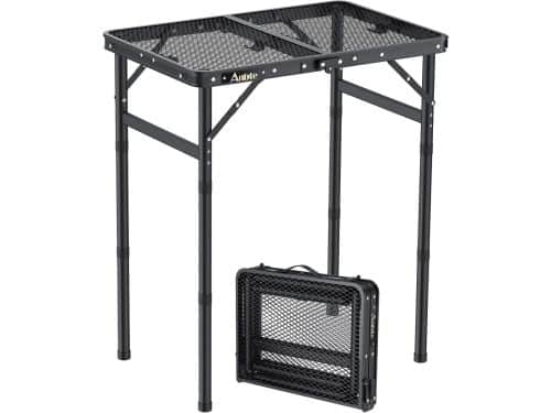 Klaptafel - Buitenmeubel - Kamperen en BBQ - 3 Hoogte-instellingen