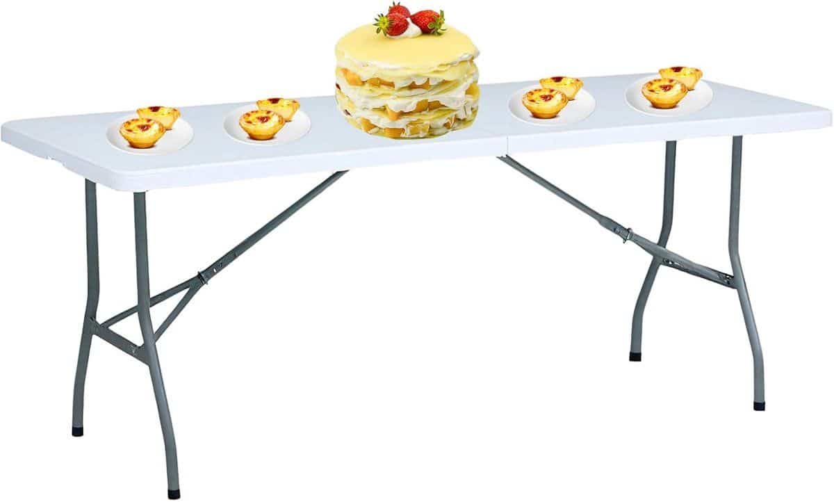 klaptafel cateringtafel feestelijke bijeenkomsten gemakkelijk opvouwbaar