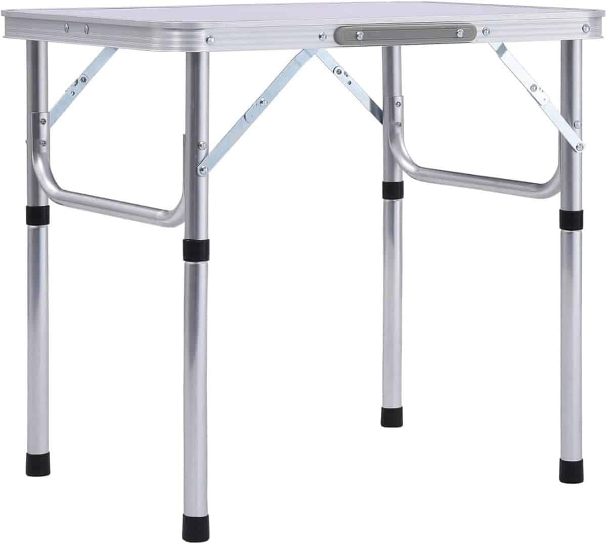 klaptafel compacte tafel buitenactiviteiten lichtgewicht aluminium