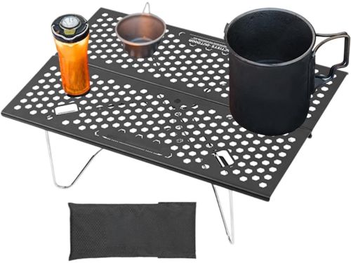 Klaptafel - Draagbare minitafel - Kamperen en picknicken - Stevige