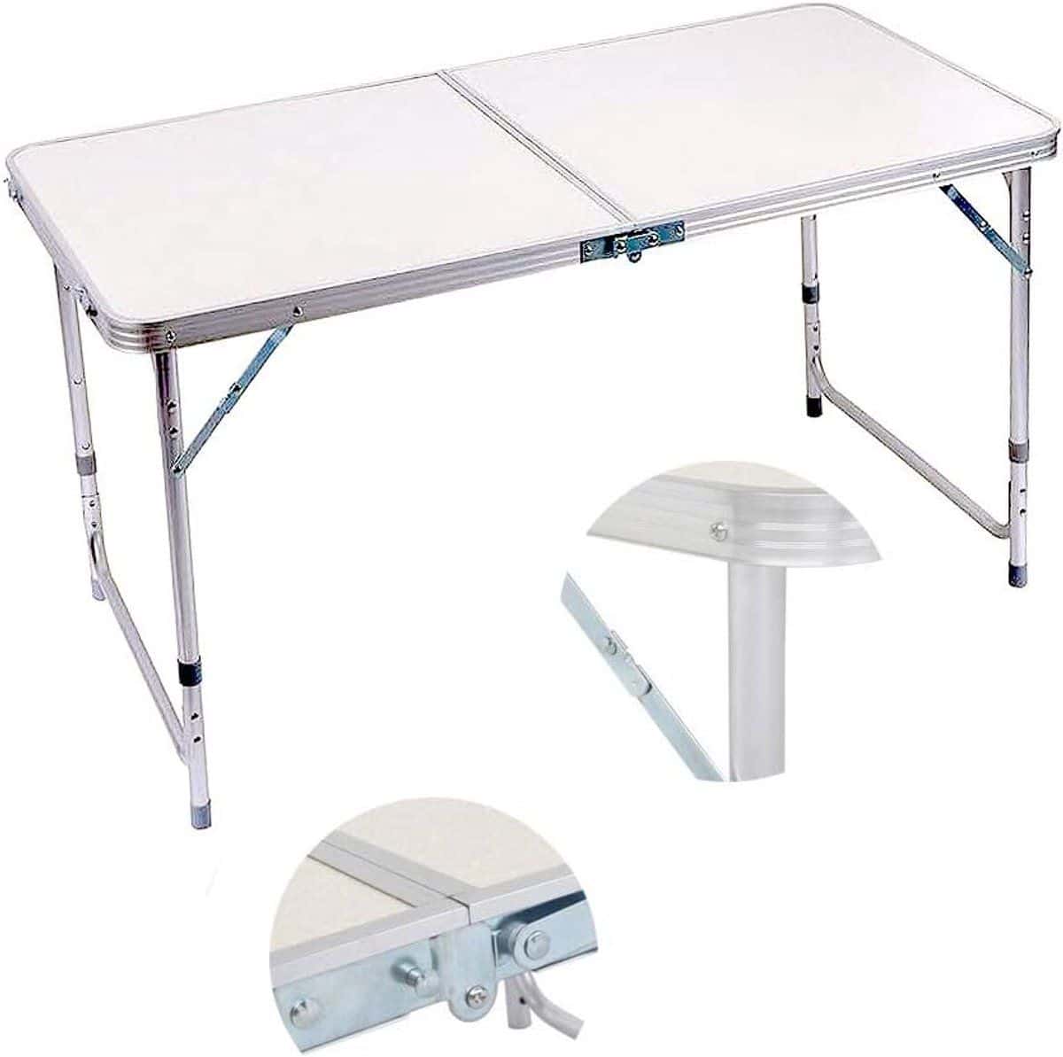 klaptafel draagbare tafel binnen en buiten in