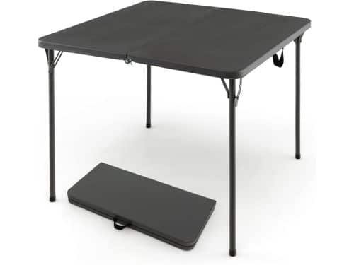 Klaptafel - Draagbare tafel - Buiten eten - Dubbelgevouwen ontwerp