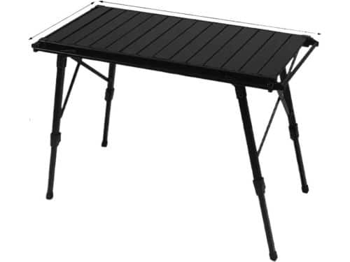 Klaptafel - Draagbare tafel - Outdoor gebruik - Verstelbare poten