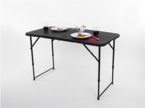Klaptafel Hout - Buiten Tafel - Kamperen Tuin - Verstelbare
