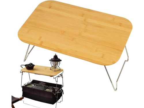 Klaptafel Hout - Picknick Tafel - Buiten Leven - Verstelbare