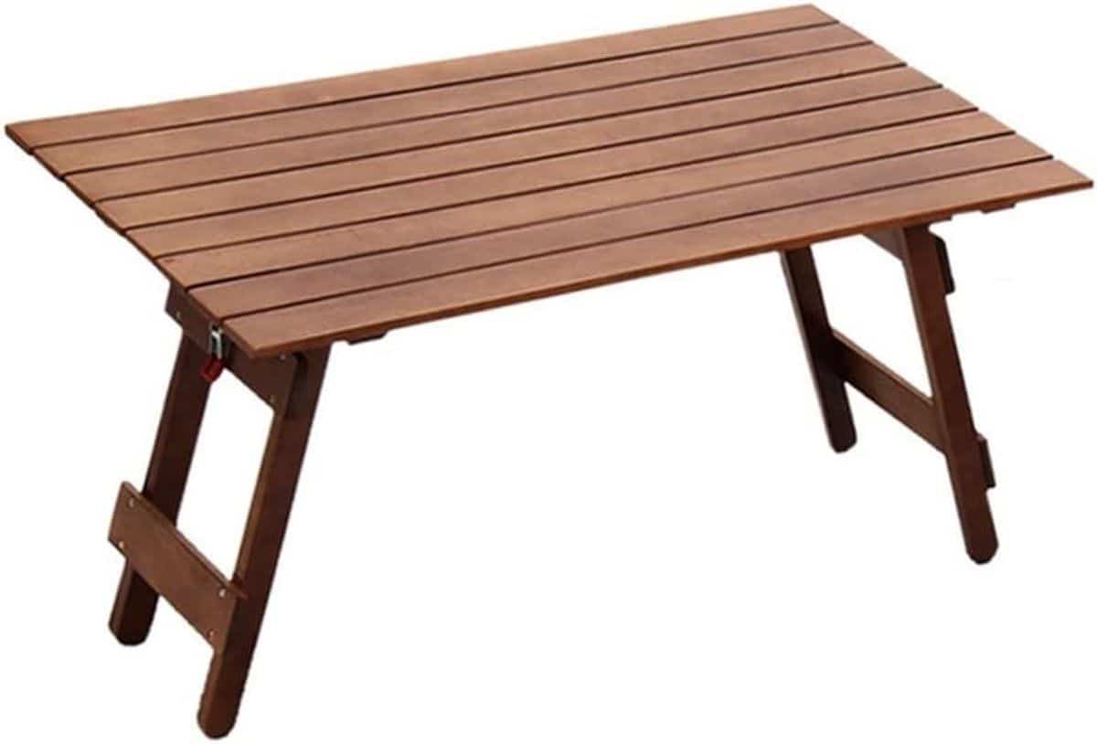 klaptafel hout picknicktafel buiten kamperen en reizen