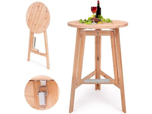Klaptafel Houten Bar - Staande Tafel - Feest Organiseren