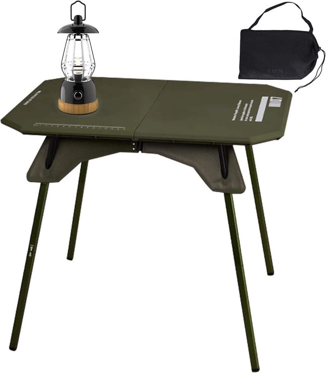 klaptafel kampeer opvouwbare tafel buitenleven in hoogte