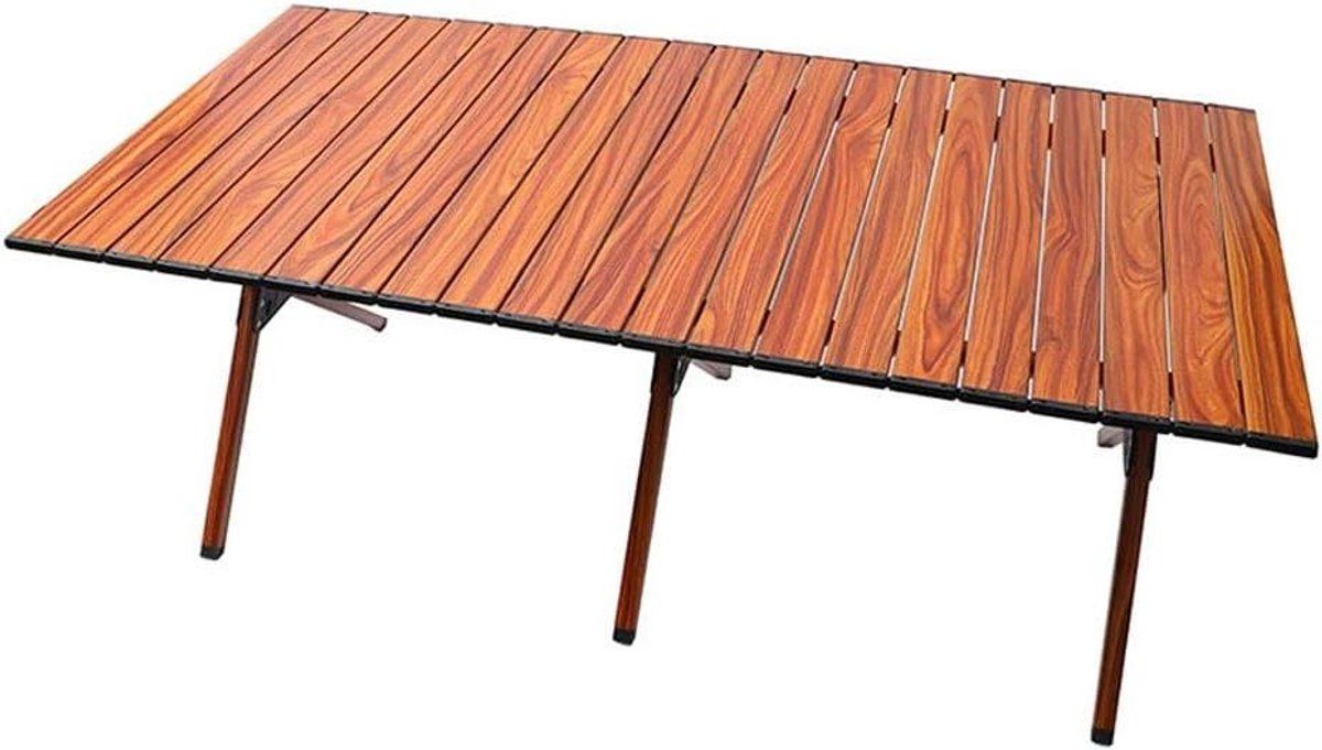 klaptafel kampeer picknicktafel buitenactiviteiten lichtgewicht aluminium