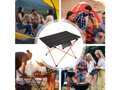 Klaptafel Kampeer - Picknicktafel Lichtgewicht - Buiten Genieten - Aluminium