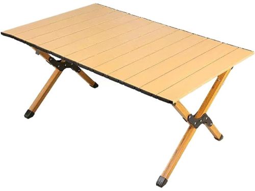 Klaptafel - Kampeertafel picknicktafel - Buitenactiviteiten - Ultralicht koolstofstaal