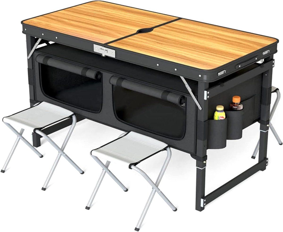 klaptafel met krukken picknicktafel set outdoor activiteiten