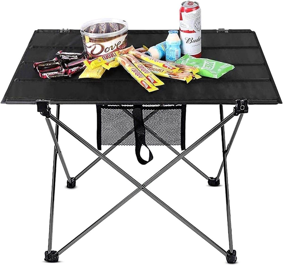 klaptafel met opbergruimte outdoor tafel kamperen en picknicken