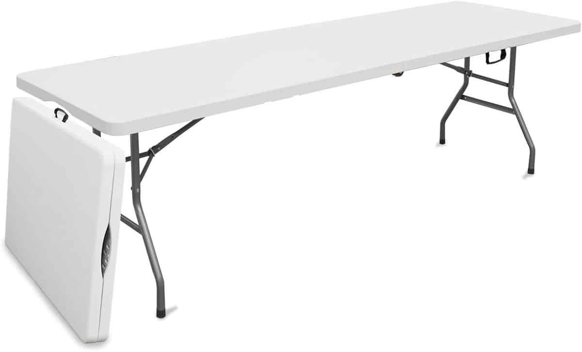 klaptafel met poten draagbare tafel buitenactiviteiten en feesten