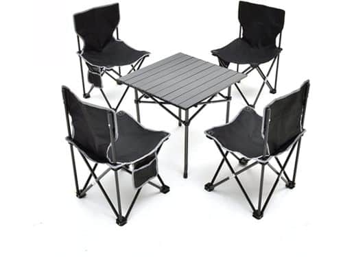 Klaptafel met Stoelen - Picknickset Buiten - Kamperen en Reizen