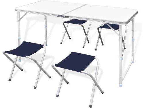 Klaptafel met Stoelen - Picknickset Buiten - Kamperen Tuinfeest