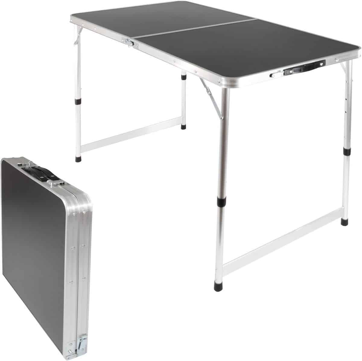 klaptafel multifunctioneel buitenactiviteiten in hoogte verstelbaar