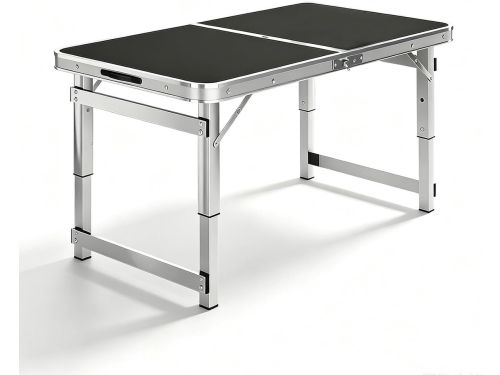 Klaptafel - Opvouwbare tafel - Buitenactiviteiten - 3 Hoogtes Verstelbaar