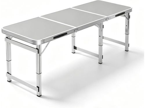 Klaptafel - Opvouwbare tafel - Buitenactiviteiten - Hoogte verstelbaar