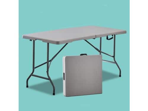 Klaptafel - Opvouwbare tafel - Buitenactiviteiten - Stalen poten