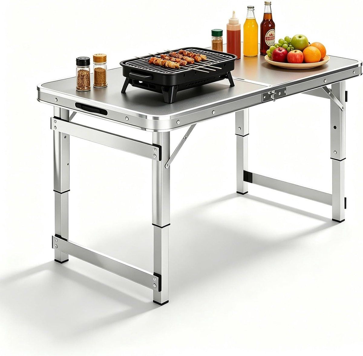 klaptafel opvouwbare tafel kamperen en picknicken in