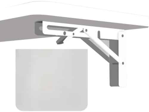 Klaptafel - Opvouwbare tafel - Ruimte besparen - Robuuste metalen