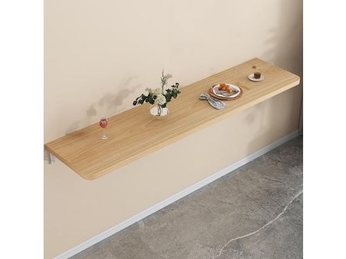 Klaptafel - Opvouwbare tafel - Ruimtebesparing - Wandmontage - 80x35cm