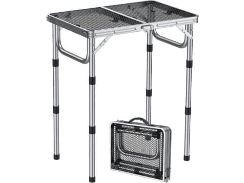 Klaptafel Outdoor - Picknicktafel - Kamperen en BBQ - 3-voudig