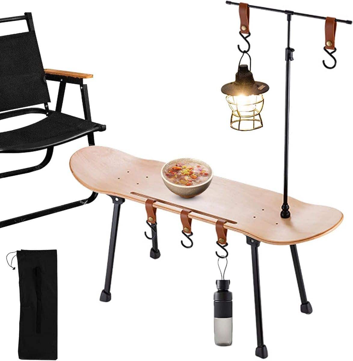 klaptafel picknicktafel buiten outdoor activiteiten uniek skateboard