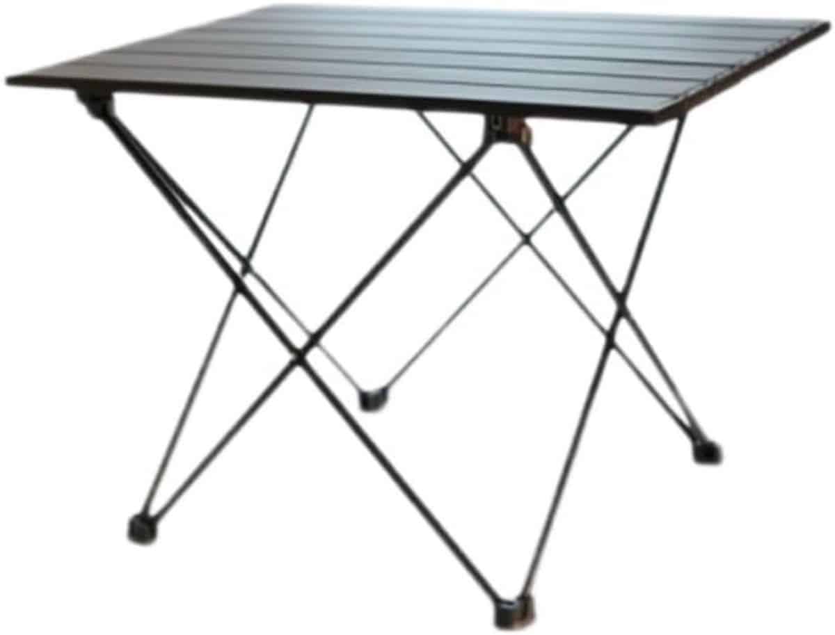 klaptafel picknicktafel buitenactiviteiten lichtgewicht aluminium 40x35x29cm