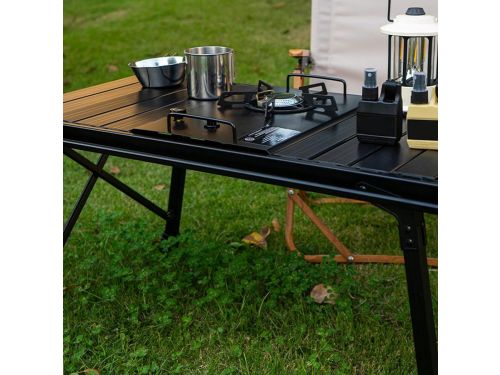 Klaptafel - Picknicktafel - Buitenactiviteiten - Verstelbare poten - 95x45cm
