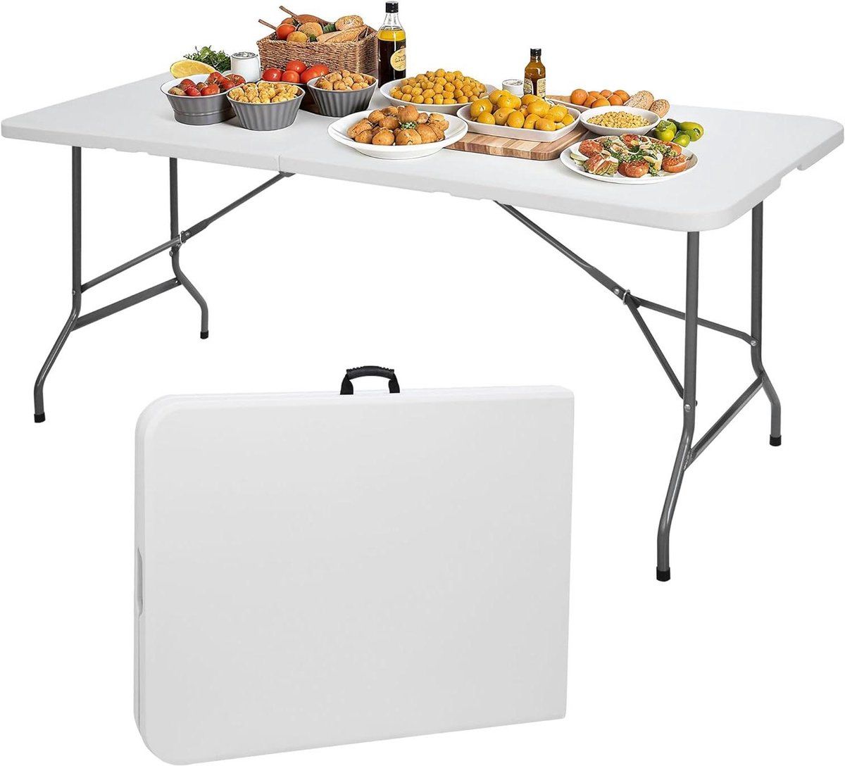 klaptafel picknicktafel buitenactiviteiten zwaar belastbaar 180x60cm