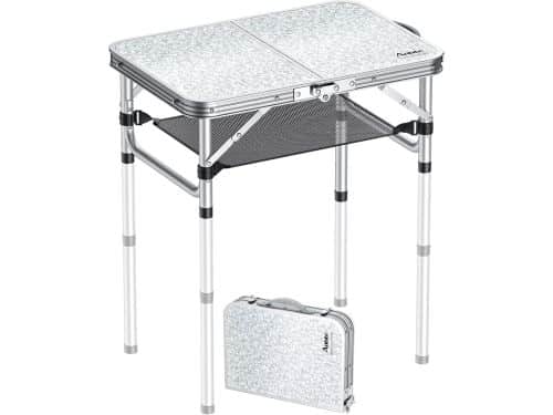 Klaptafel - Picknicktafel - Kamperen en buiten - 3 Hoogtes