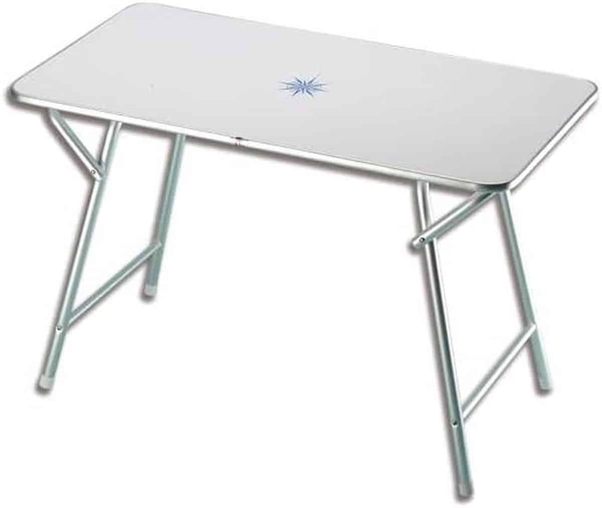 klaptafel rechthoekig opvouwbaar tafelblad kamperen en buiten