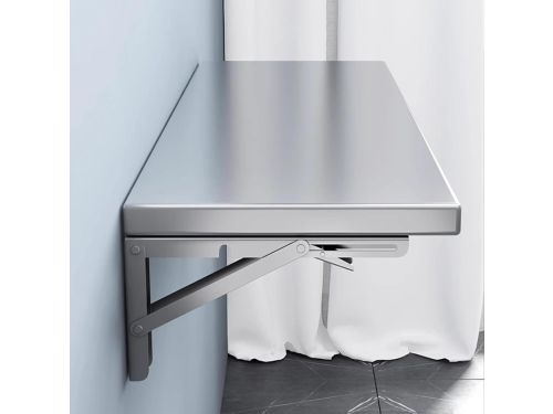 Klaptafel Roestvrij Staal - Zwevende Plank - Ruimte Besparen