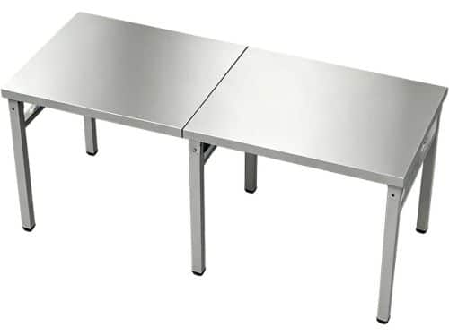 Klaptafel Roestvrijstaal - Werktafel Keuken - Voedselbereiding - Ruim Werkblad