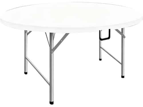 Klaptafel Rond - Opvouwbare Tafel - Buitenfeesten - Flexibel Opvouwbaar