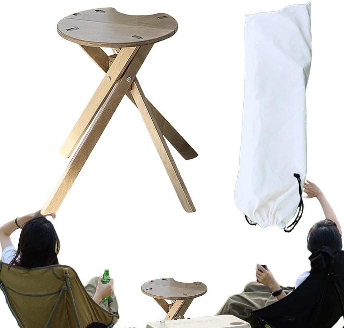 klaptafel rond picknicktafel opvouwbaar buiten eten lichtgewicht