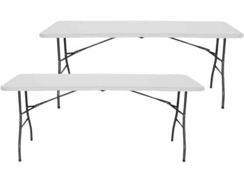 Klaptafel Set - Feesttafel Tafel - Evenementen Buiten - Robuust
