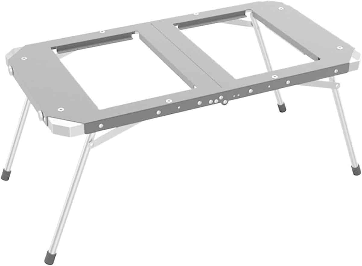 klaptafel set inklapbare tafel kampeer avontuur modulair